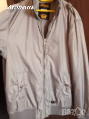 сиво тънко мъжко яке, снимка 3 - Якета - 49118987