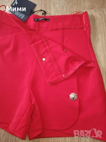 Нов червен пола панталон, снимка 7 - Къси панталони и бермуди - 40708535