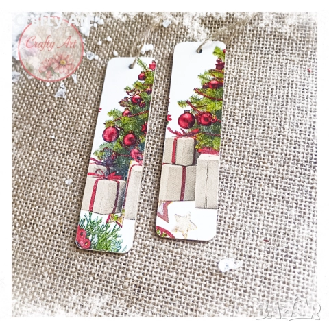 Книгоразделител с коледен мотив, снимка 4 - Други - 52075654