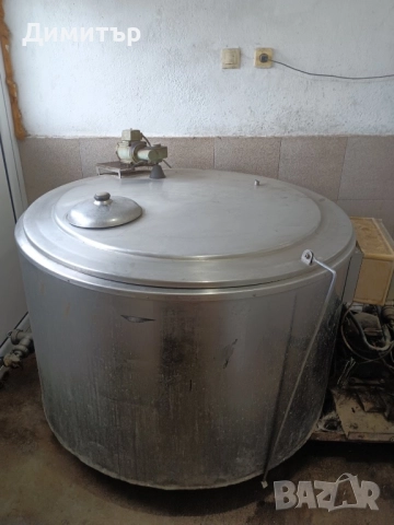 Вана за мляко, агрегат 