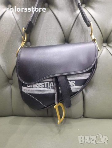 Луксозна Черна чанта Cristian Dior  код VL89Q, снимка 1 - Чанти - 43483131