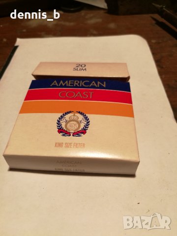 American Coast кутия от цигари, снимка 2 - Колекции - 26596668