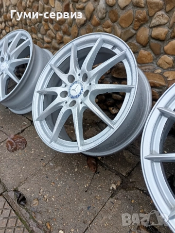 4 броя джанти 17" 5х112 Мерцедес , снимка 2 - Гуми и джанти - 52714017