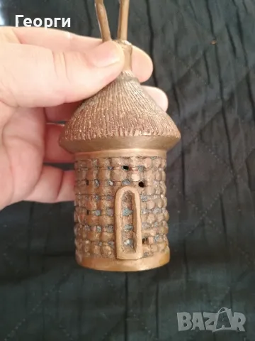 Красива бронзова камбана, снимка 2 - Антикварни и старинни предмети - 50098550