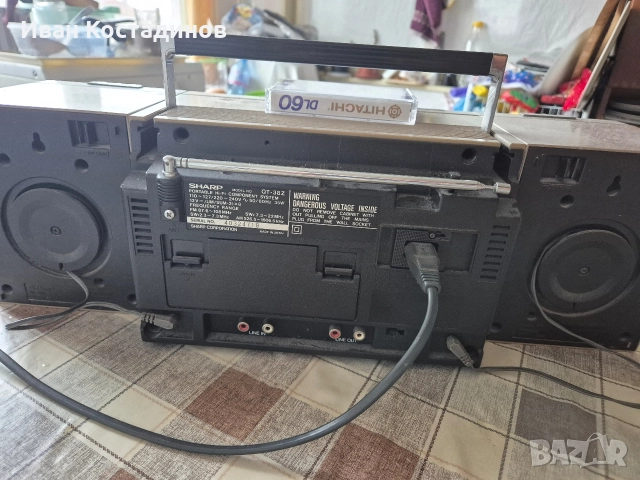 Sharp qt38 , снимка 8 - Радиокасетофони, транзистори - 52646683