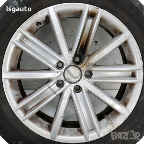 Алуминиеви джанти 5x112 с гуми R18 Volkswagen Tiguan I 2007-2015 ID:147931, снимка 4 - Гуми и джанти - 50974446