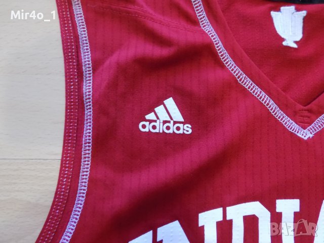 баскетболен потник indiana nba adidas екип тениска спорт оригинален L, снимка 5 - Спортни дрехи, екипи - 39988816