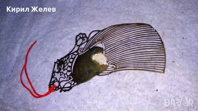 АЗИАТСКИ МЕСИНГОВ ФОЛКЛОРЕН СУВЕНИР - ТИП СТРАШНА МАСКА 34162, снимка 5 - Колекции - 38883916