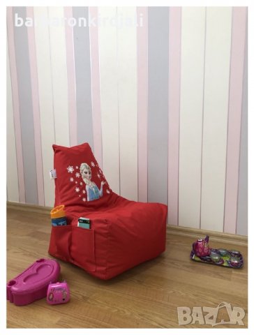 Барбарон пуф детска с щампа , снимка 4 - Столове - 34616808