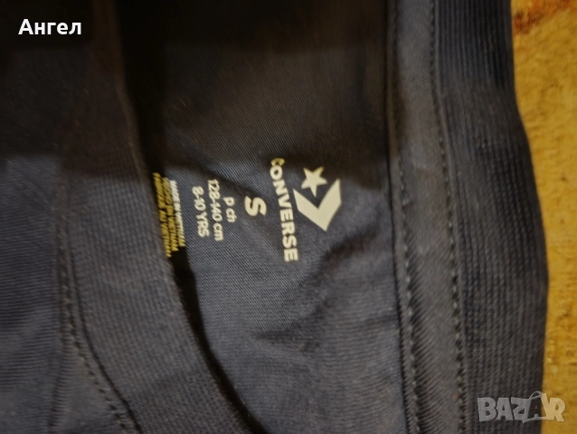 тениска с къс ръкав Converse , снимка 2 - Детски тениски и потници - 52258692