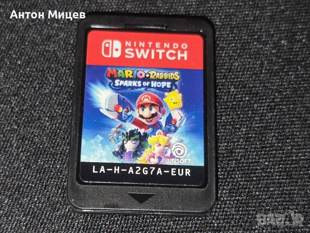 Конзола Nintendo Switch Lite + игра Mario and Rabbids Sparks of Hope, снимка 5 - Nintendo конзоли - 53574400