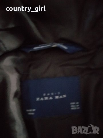 Zara Veste Capuche - страхотно мъжко яке НОВО БЕЗ ЕТИКЕТИ, снимка 11 - Якета - 27790018