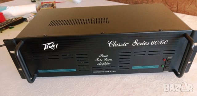 Peavey Classic 60/60 Stereo All Tube Power Amplifier/Пиви стерео на пълно лампов усилвател 