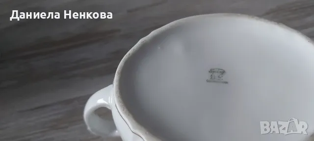 Красив комплект чайник, латиера и захарница, снимка 6 - Сервизи - 48715664