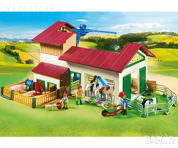 Playmobil - Ферма с животни 70132, снимка 6 - Конструктори - 33603004