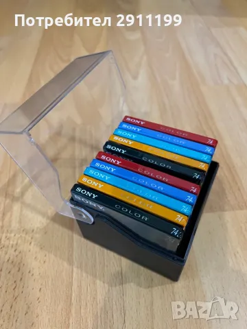 Sony MiniDisc 74 Color, лот от 10 бр., снимка 7 - Друга електроника - 48460570