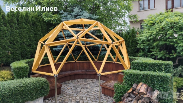 Tiny Domes: Геодезически Куполи за Глемпинг, Студио или Офис в Двора, снимка 18 - Други - 41140910
