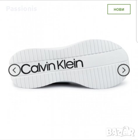 Уникални сникърси Calvin Klein , снимка 4 - Кецове - 27186625