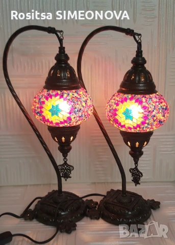 Ориенталски лампи , снимка 3 - Настолни лампи - 53510914