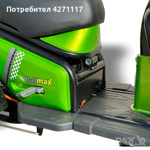 ПРОМОЦИЯ Електрическа Двуместна Триколка PUDDING 2000W мощният мотор - 2025г./ ТРИКОЛКИ, снимка 5 - Мотоциклети и мототехника - 48170454