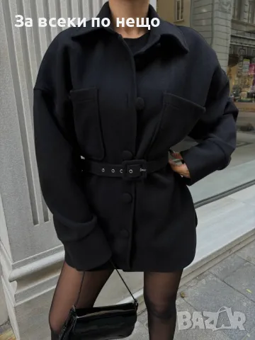 Дамско палто - 2 налични цвята Код A160, снимка 4 - Якета - 47585613