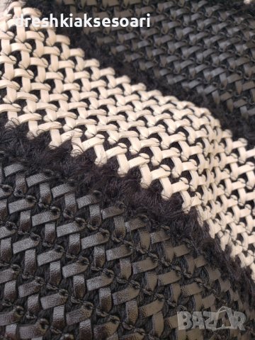 2 последни бройки Еластична Кожена Пола с пух, снимка 4 - Поли - 43253565