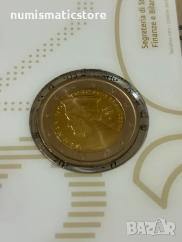 Сан Марино 2022 – 2 евро - 530 години от смъртта на Пиеро дела Франческа BU, снимка 5 - Нумизматика и бонистика - 50771973