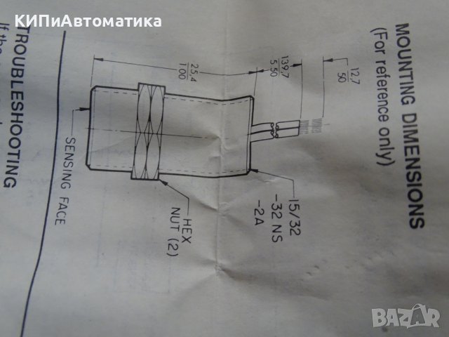 индуктивен датчик Honeywell micro switch 103SR13A-1 6-24VDC, снимка 7 - Резервни части за машини - 37245400