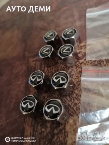 Високо качество хром и черни капачки за вентили на гуми с емблеми на Лексус и Инфинити кола автомоби