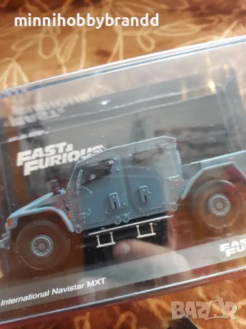 International Navistar MXT Fast & Furious 1.43 Deagostini Top top  model, снимка 13 - Колекции - 49868912