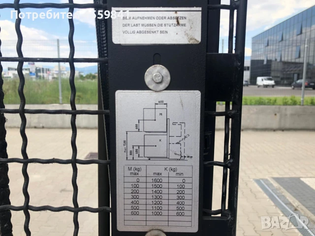 Електрическа палетна количка стакер BT SPE160L, снимка 10 - Индустриална техника - 51396754