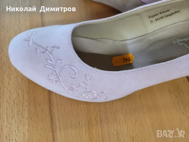 Продавам дамски обувки Esgano Schuhe 38 номер, снимка 6 - Дамски ежедневни обувки - 49071730