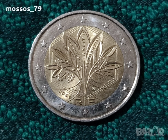 10 френски монети 2€, снимка 5 - Нумизматика и бонистика - 52806811