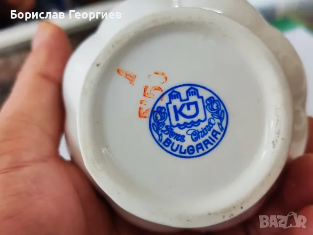 Ваза вазичка костен порцелан, снимка 3 - Антикварни и старинни предмети - 47771458