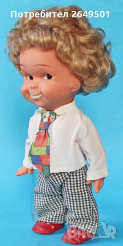 Немска кукла DDR ГДР VEB Spielwaren Schalkau 1970те, снимка 4 - Колекции - 33498702