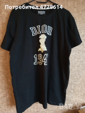 DIOR мъжка тениска , снимка 3 - Тениски - 53421210