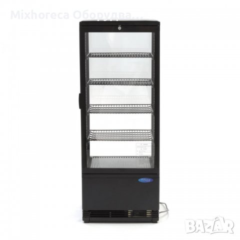 Хладилна витрина 98 литра от 0° и +12°C - Стелаж- Черна от ,,Maxima'', снимка 5 - Обзавеждане на кухня - 38481624