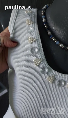 Пет различни броя / Еластичен топ тип потник , снимка 11 - Корсети, бюстиета, топове - 51156155