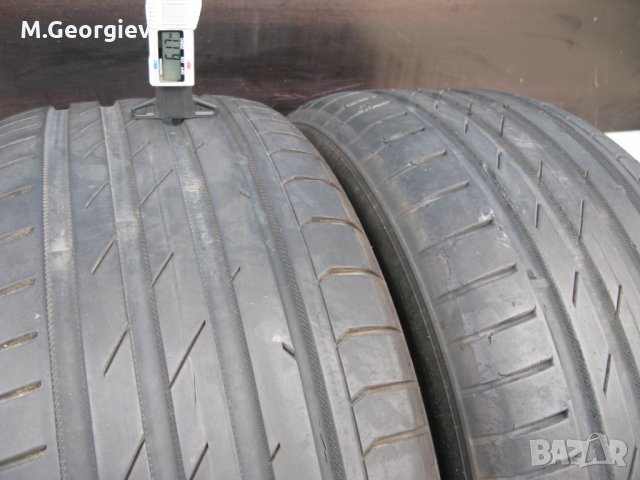 2бр.Nokian ZLINE 245/45/19 DOT 10/18-6,2 mm, снимка 8 - Гуми и джанти - 27347319