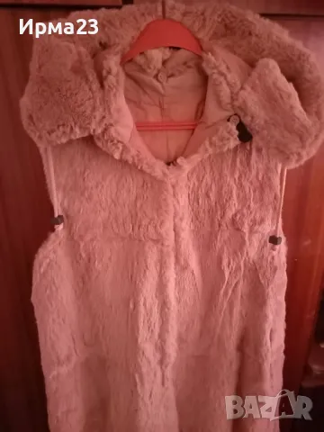 Дамска жилетка от ест. кожа