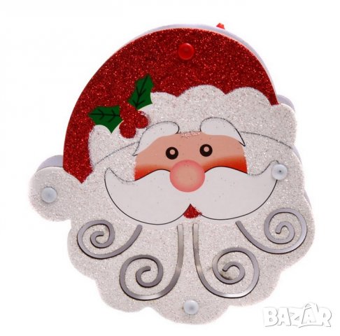Декоративна светеща фигурка - Дядо Коледа., снимка 1 - Други - 38474738