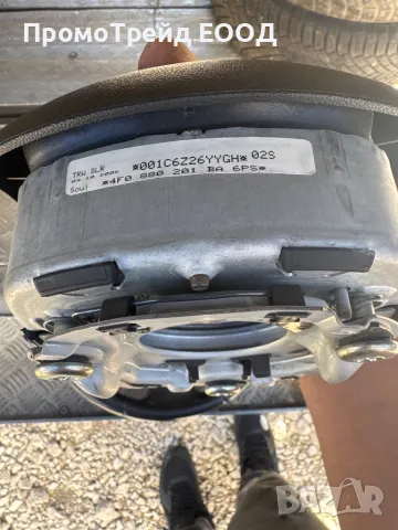 Мултифункционален волан пера еърбег Ауди А6 С6 4Ф Audi A6 C6 4F 4F0419091AQTNA 4F0880201BA6PS, снимка 3 - Части - 49570619