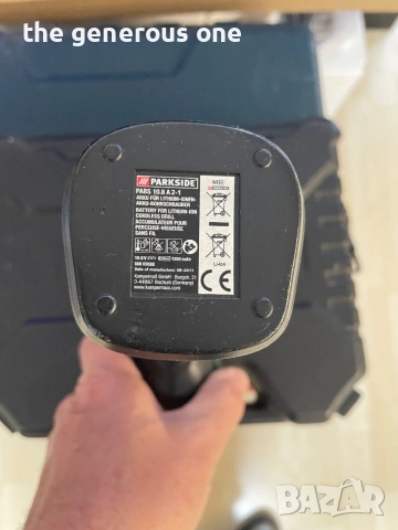 Винтоверт PARKSIDE PABS 10,8 A2 LITHIUM литиева батерия, снимка 10 - Винтоверти - 52590638
