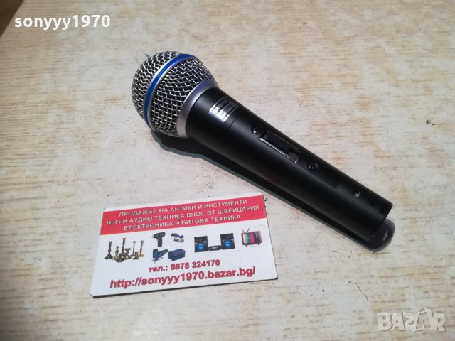 shure beta sm58s-profi mic-внос швеицария 2603212040, снимка 10 - Микрофони - 32317114