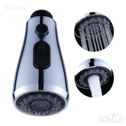 Универсална кухненски Аератор 360 градуса въртене , два вида струя, снимка 5 - Други стоки за дома - 52901521