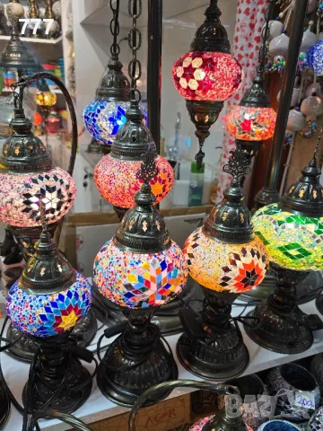 ориенталски лампи, снимка 2 - Настолни лампи - 47563336