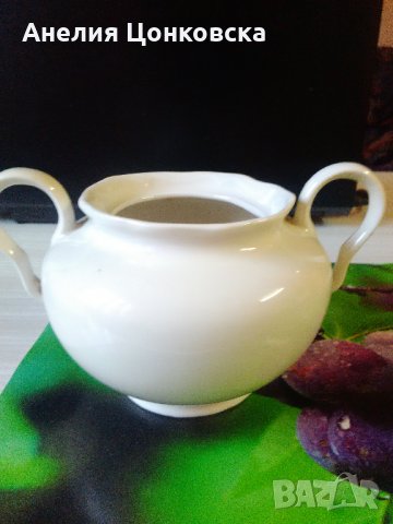 Старинна порц.купа 1955 г., снимка 1