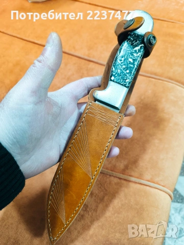 голям соц ловен нож Тервел , снимка 2 - Ножове - 53153580