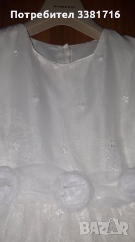 Страхотна детска булчинска рокля за ръст  134/140, снимка 12 - Детски рокли и поли - 39219000