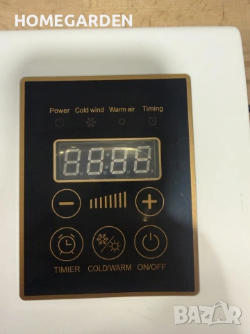 Стенен PTC отоплител и вентилатор LX-333 – 1800W, дистанционно управление и таймер, снимка 6 - Друга електроника - 53558439